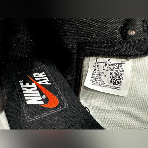 Jordan 1 Electro Orange size 8 men’s - Picture 6 of 6